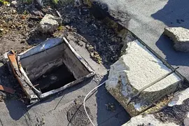 Opuszczony blok mieszkalny