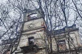 Ruiny pałacu w Stryjowie