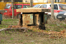 Schron obok Wierzbowej, Łódź