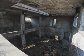 opuszczona kotłownia