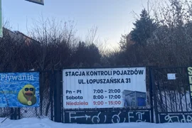 Opuszczony serwis opon