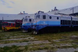 opuszczona parowozownia Trainengine