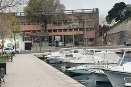 Opuszczone skrzydło hali sportowej Zadar