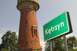 Zabytkowa wieża ciśnien