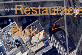 Blok i restauracja