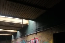 Opuszczona myjnia samochodowa