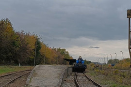 Opuszczona stacja kolejowa