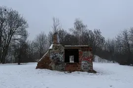 Ruiny magazynu prochu