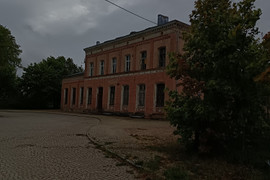 Opuszczony dworzec-Barczewo