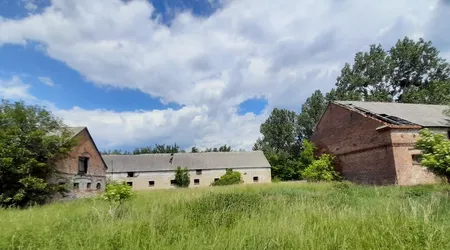 Opuszczone gospodarstwo rolne