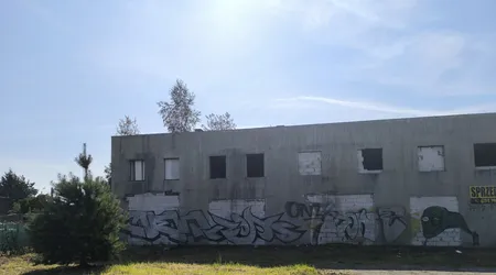 Opuszczone warsztaty.