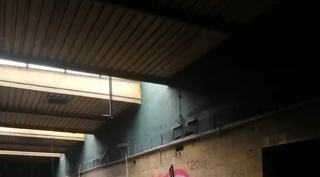 Opuszczona myjnia samochodowa