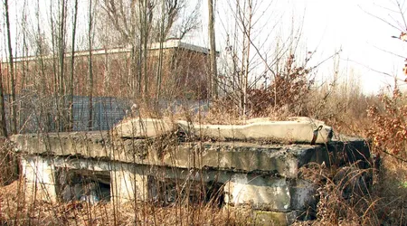 Schrony na terenie anilany, Łódź