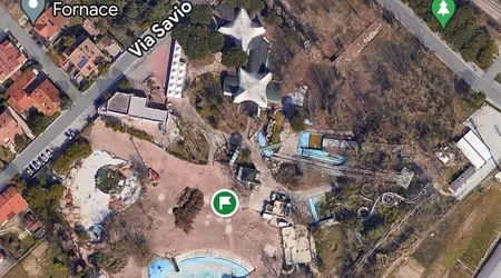 Opuszczony park wodny