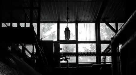 Opuszczona kotłownia