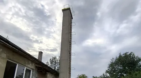 Opuszczona piekarnia z magazynem mąki