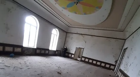 Opuszczony pałac von der marwitzów - unichowo