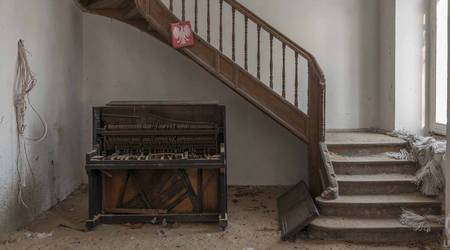 Eklektyczny dworek z pianinem