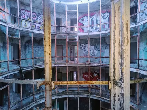 Opuszczony ośrodek wypoczynkowy miałkówek, Miałkówek