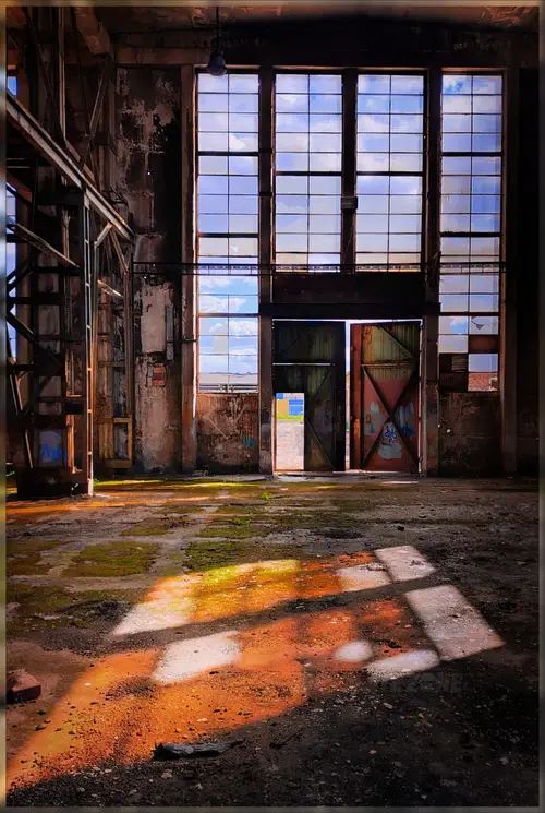 Oświęcim poniemiecka fabryka kauczuku (Buna-Werke)