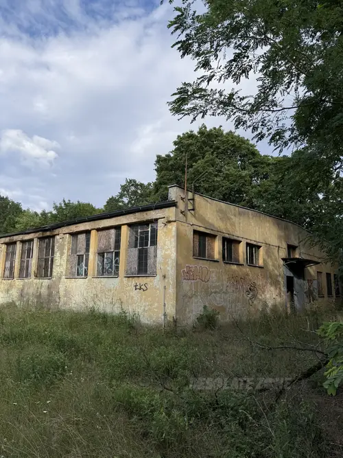 Szpitalna warsztatownia.