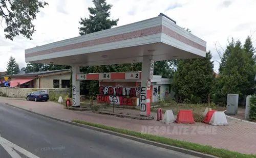 Opuszczona Stacja Paliw CPN, Poddębice