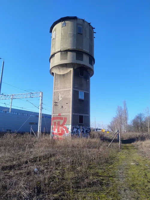 Opuszczona wieża ciśnień, Łódź