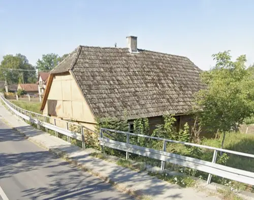Dom po małym pożarze