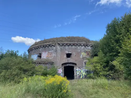Ceglana wieża artyleryjska znana jako Fort Malakoff., Głogów - photo 11/16