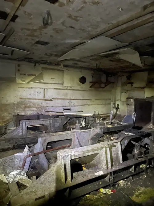 byłe podziemne stanowisko dowodzenia, Złotkowo