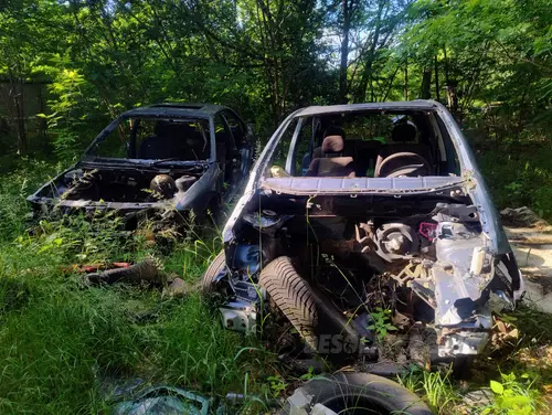 Opuszczony mechanik samochodowy