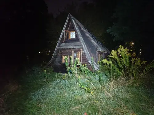 Opuszczone domki letniskowe