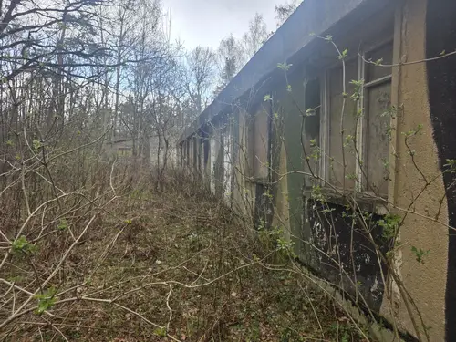 Ostatnie zabudowania bazy rakietowej Nadarzyn 1