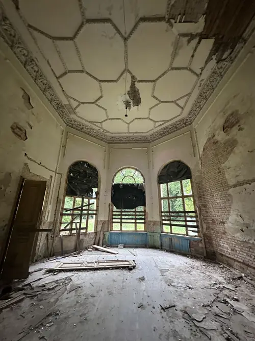 Pałac z  XIX-wieku., Dreżewo