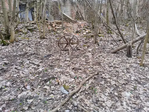 Ruiny Dworu p. Kleczkowskiej w Wiączyniu Dolnym - zdjęcie 2/11