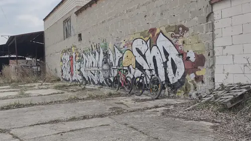 Opuszczony niedokończony dom z halą., Rzgów - photo 17/23