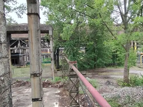 Ogromna gazownia w dawnej hucie Kościuszki - zdjęcie 7/9