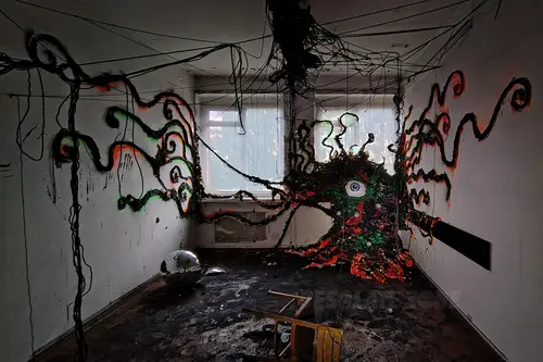 Opuszczony budynek biurowy