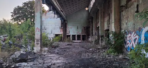 Opusczona fabryka tkanin Silwana, Gorzów wlkp. - zdjęcie 28/78