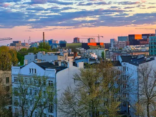 Opuszczony budynek wielofunkcyjny, Łódź