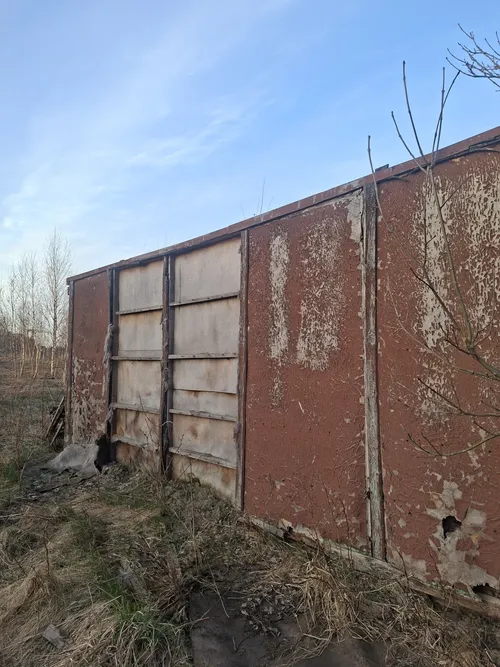 Opuszczony domek działkowy