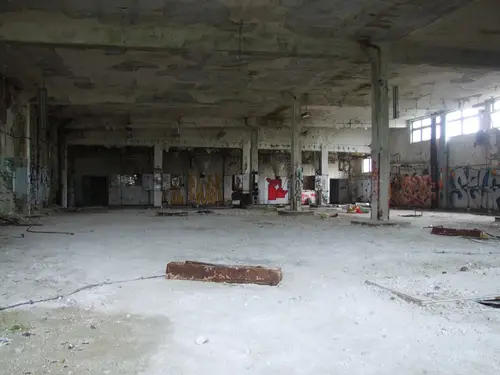 Opuszczony zakład piekarniany , Warszawa
