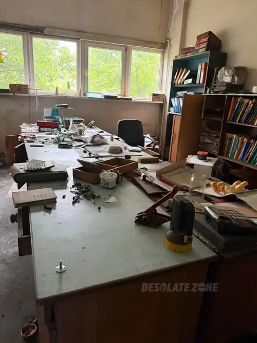 opuszczona odlewnia żeliwa - zdjęcie 42/44