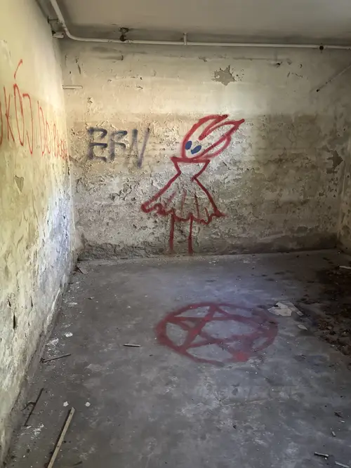 Opuszczone budynki szpitala psychiatrycznego srebrniki, Gdańsk - zdjęcie 11/42