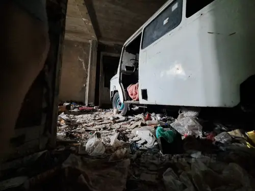 Opuszczony dom z warsztatem i sklepem, Białystok