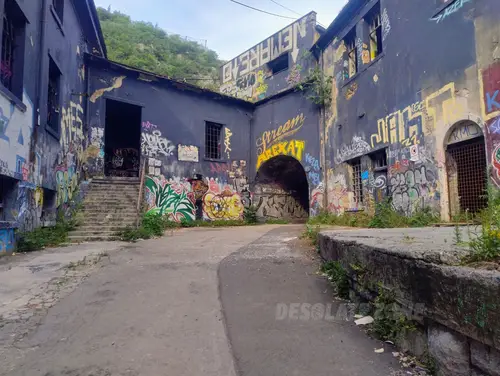 Opuszczona fabryka papieru
