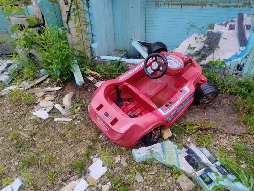 Opuszczony Park Miniatur Sakralnych Złota Góra w Częstochowie