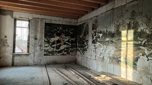 Neorenesansowy budynek dworu, należący do rodu Tieschowitzów, Zabrze