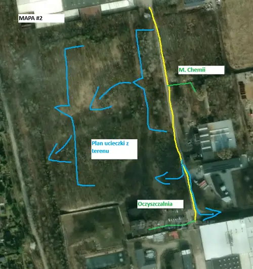 Laboratorium Anilany, Łódź - photo 4/26 - Mapka ucieczki