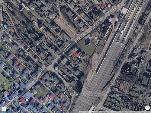 Dworzec PKP, Radzionków - zdjęcie 1/1 - Google Satellite